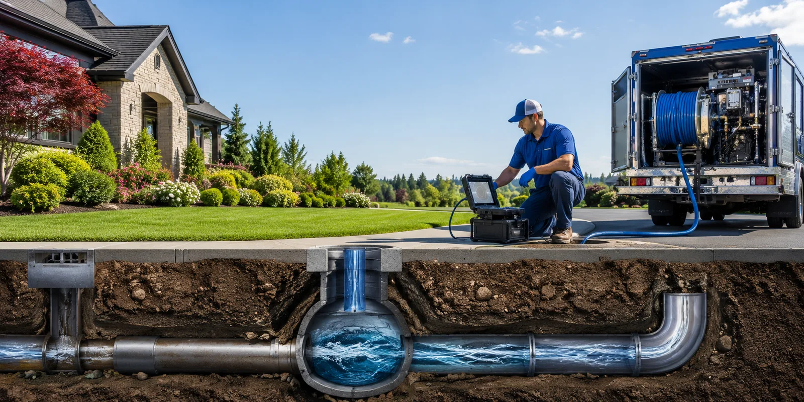 Drainage restoration information for New Concord, KY